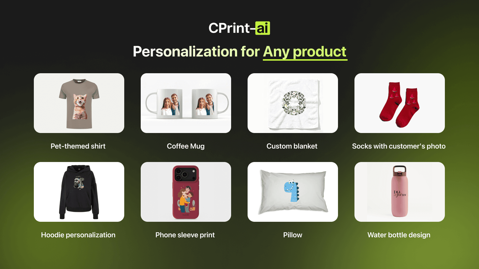 CPrint-ai welcome screen