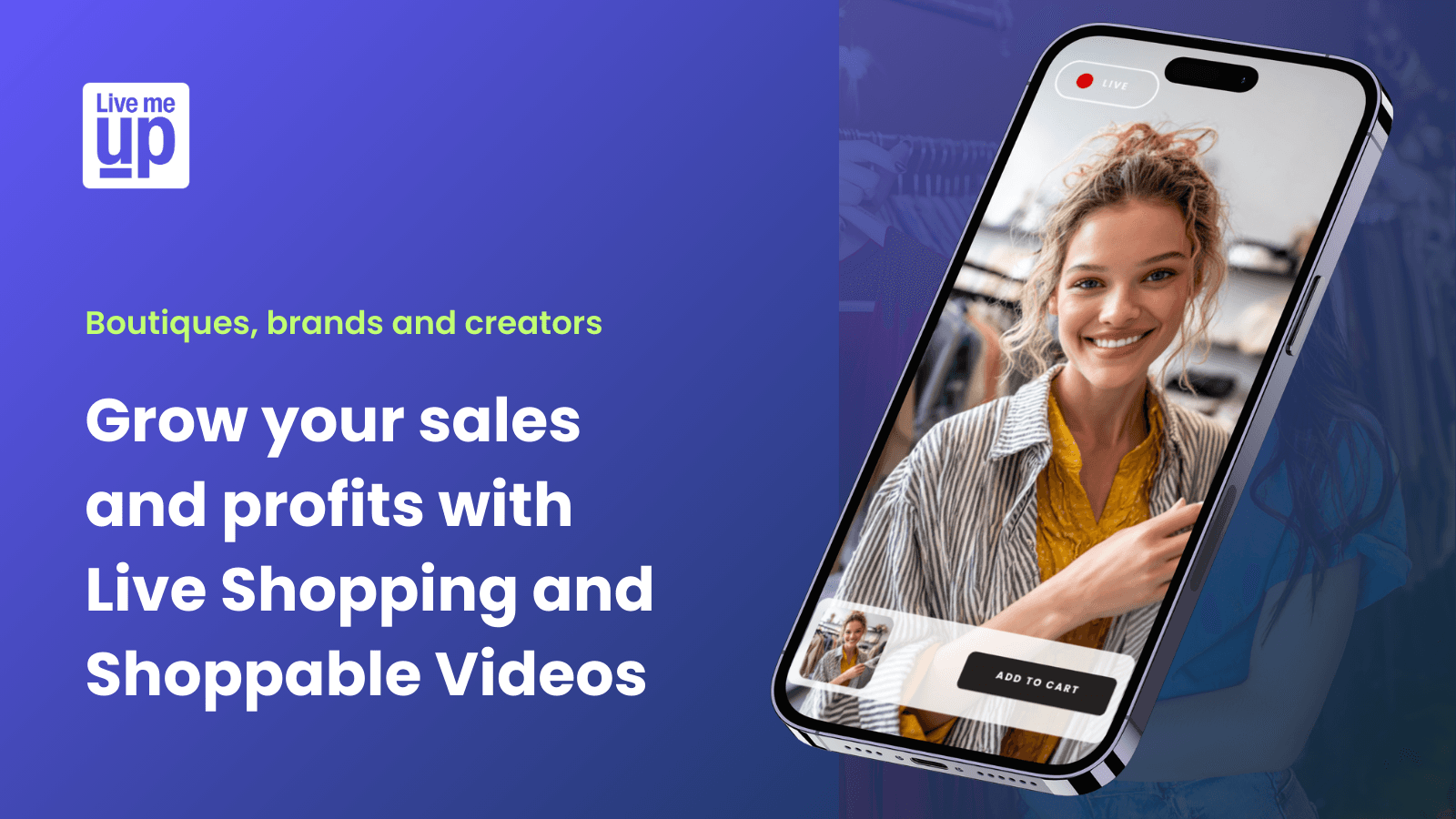 Video Commerce for Live Video Shopping and Shoppable Videos