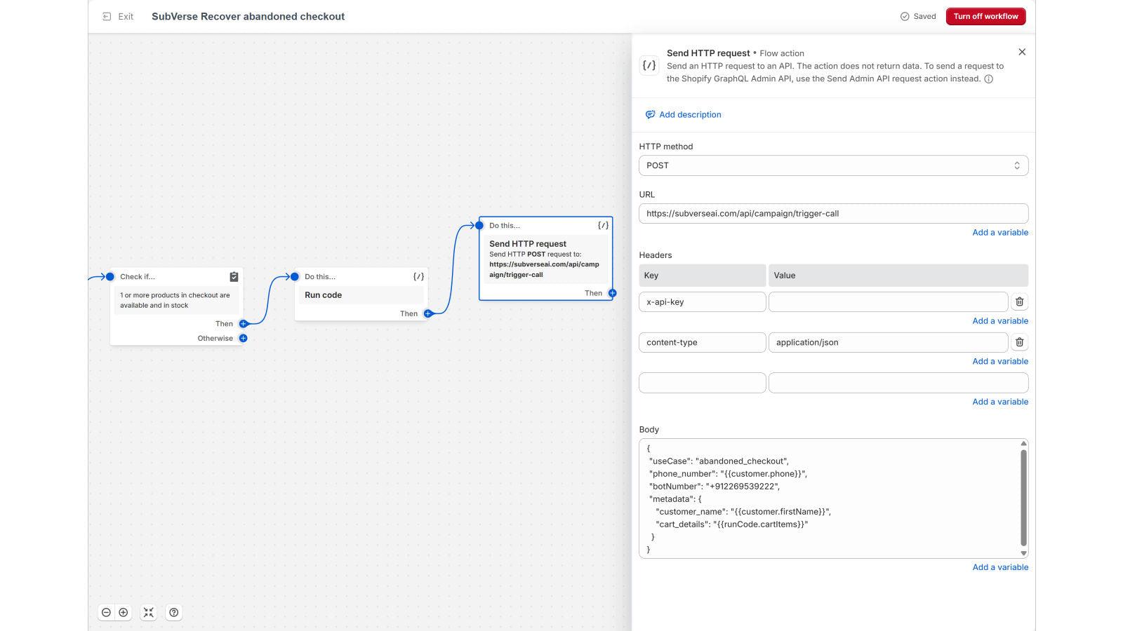 automated workflows to make personalized reachouts to customers