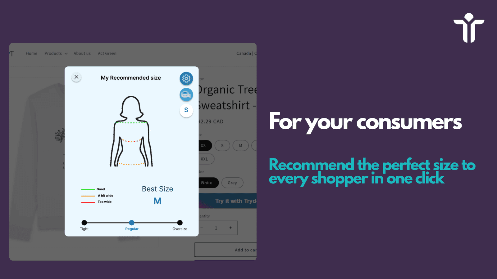 Help customers find their fit!
