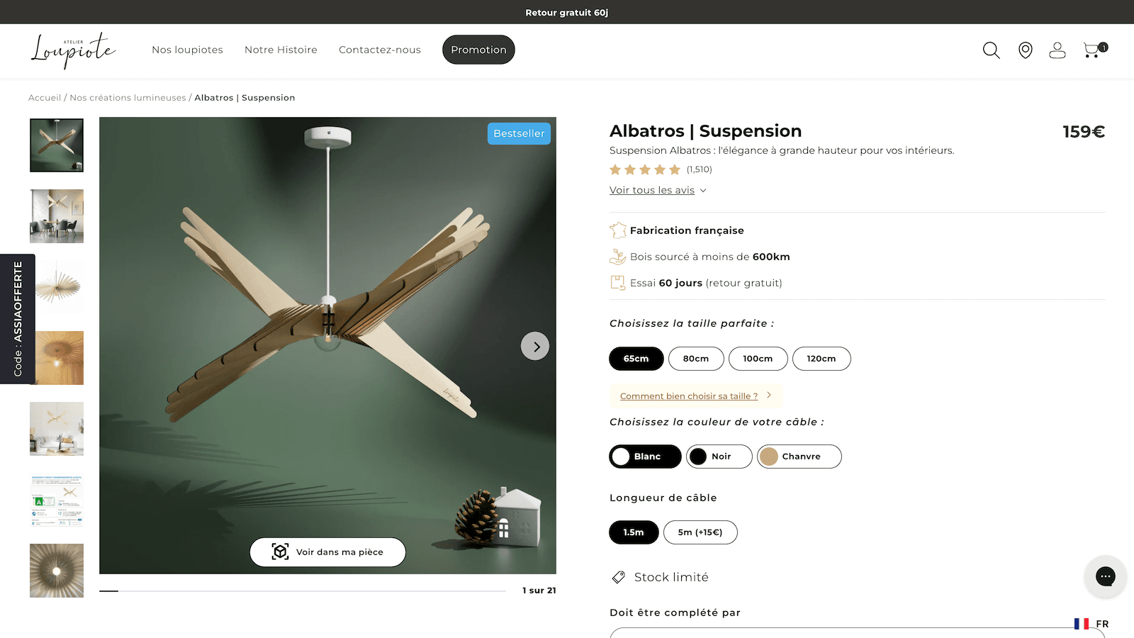 Display of added button