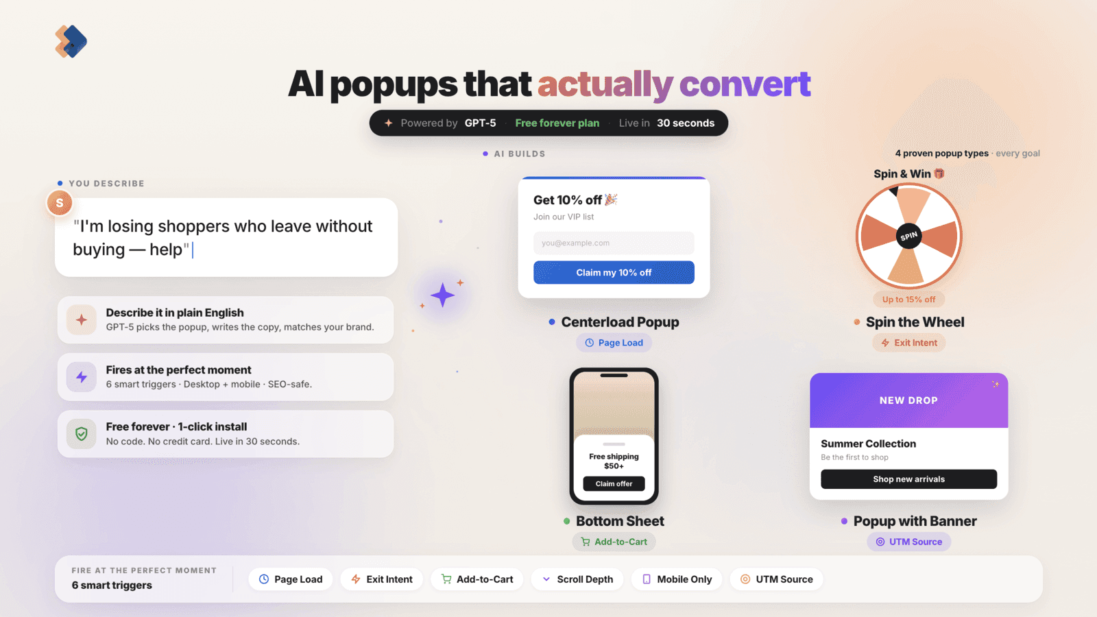 AI Popups, popup, pop-ups, kwik popups, Pop-Up, popups, banner