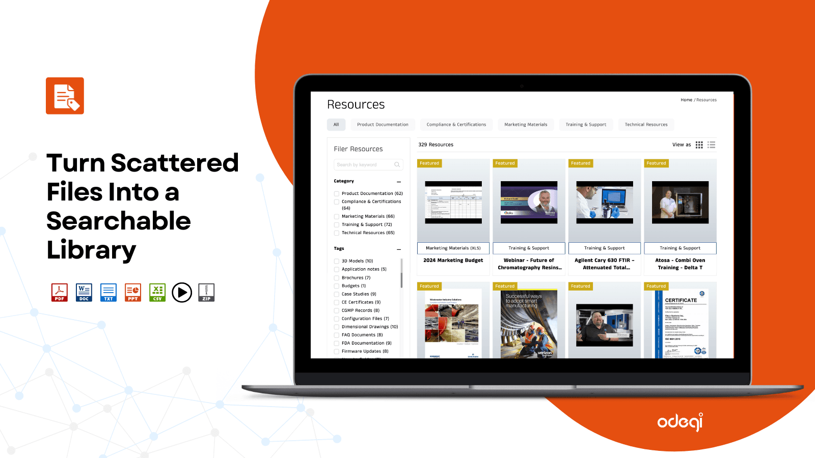 Turn Scattered Files Into a Searchable Library