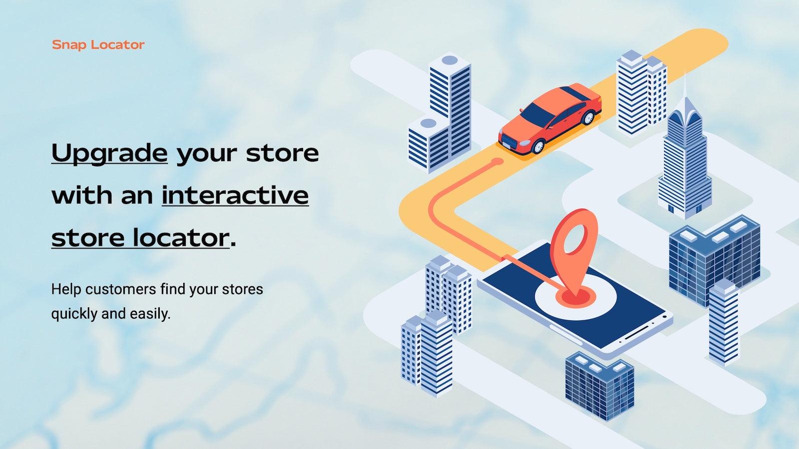 Upgrade your store with an interactive store locator