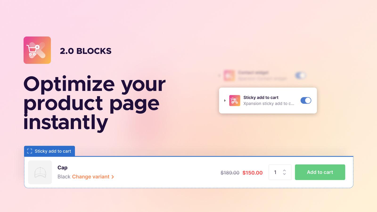 Xpansion Sticky Cart