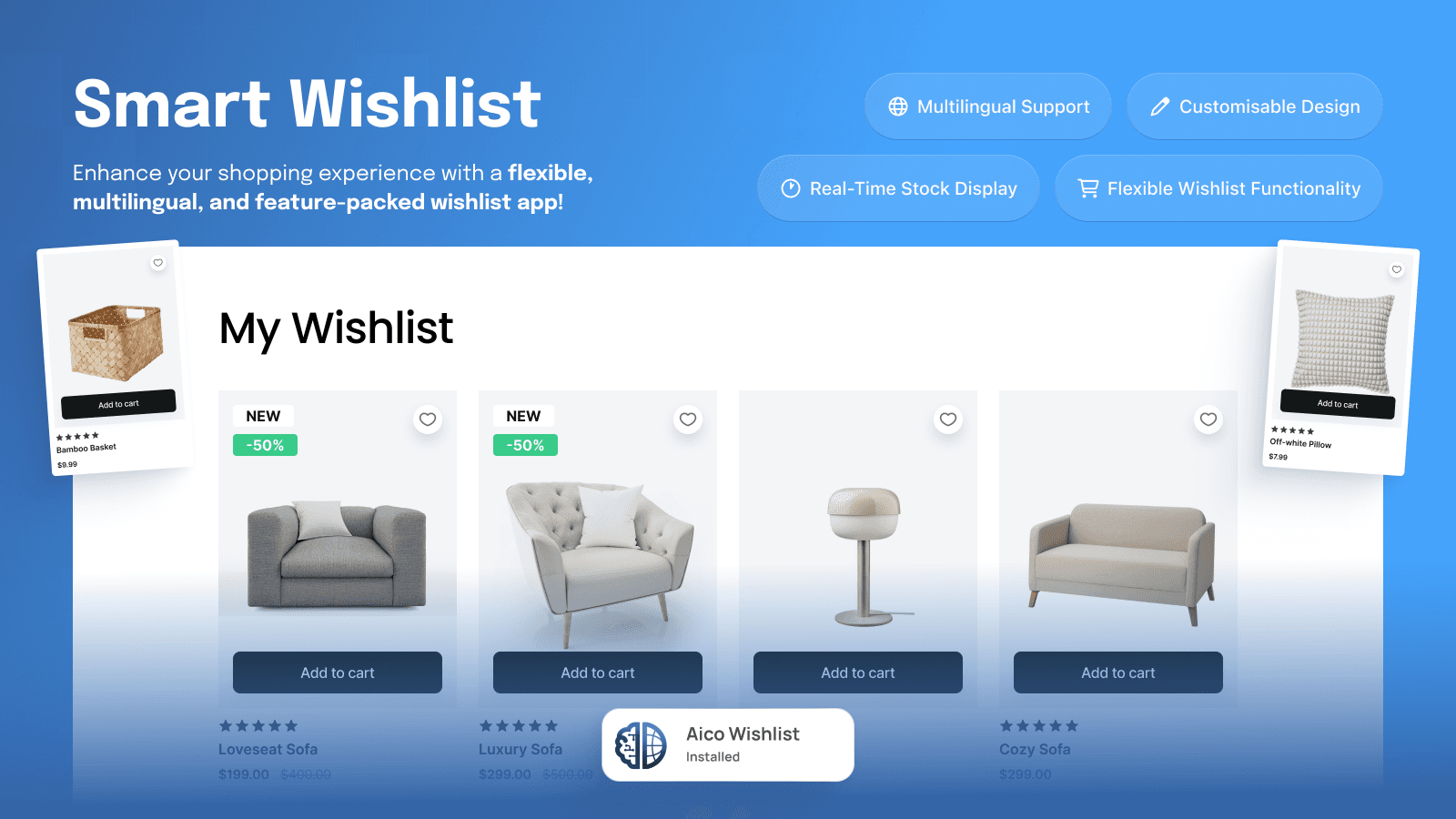 aico-Wishlist Main Page