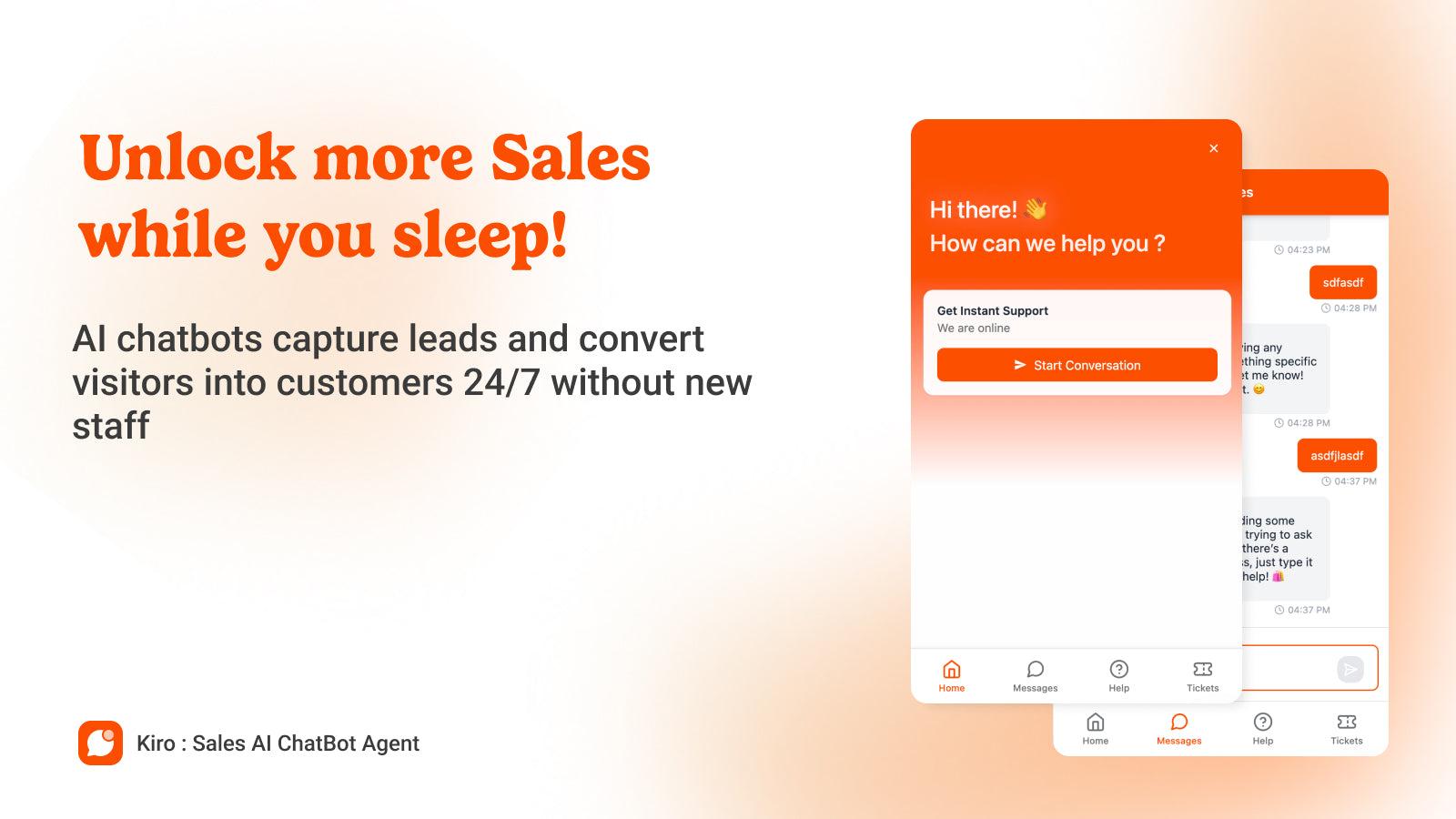 Kiro Live chat, FAQs, helpdesk customer support solution