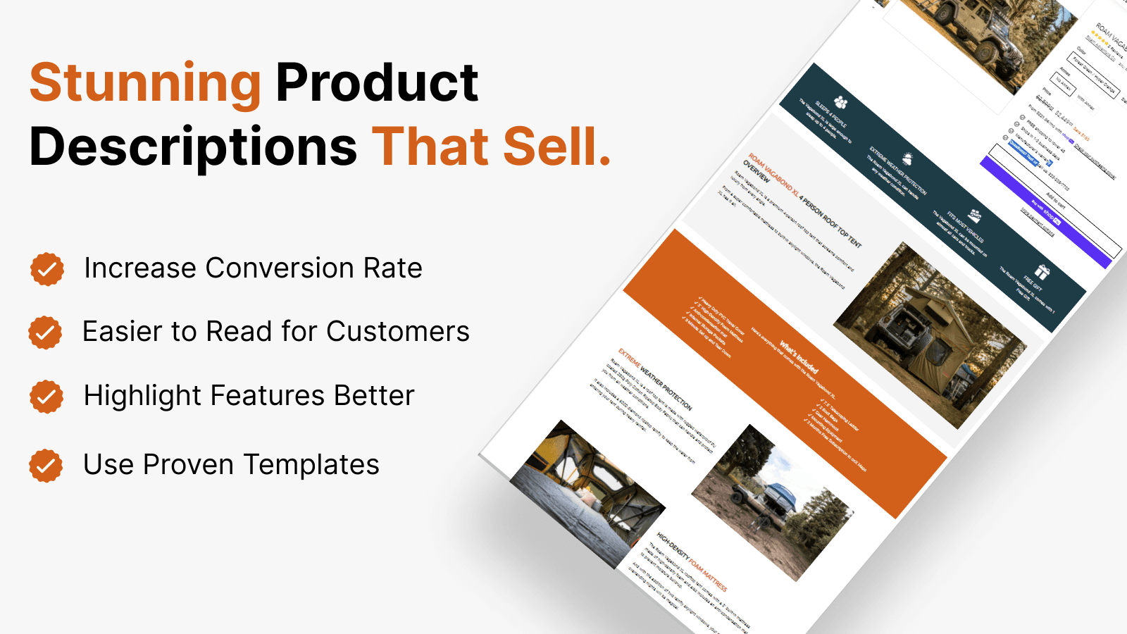 Stunning Product Descriptions That Sell