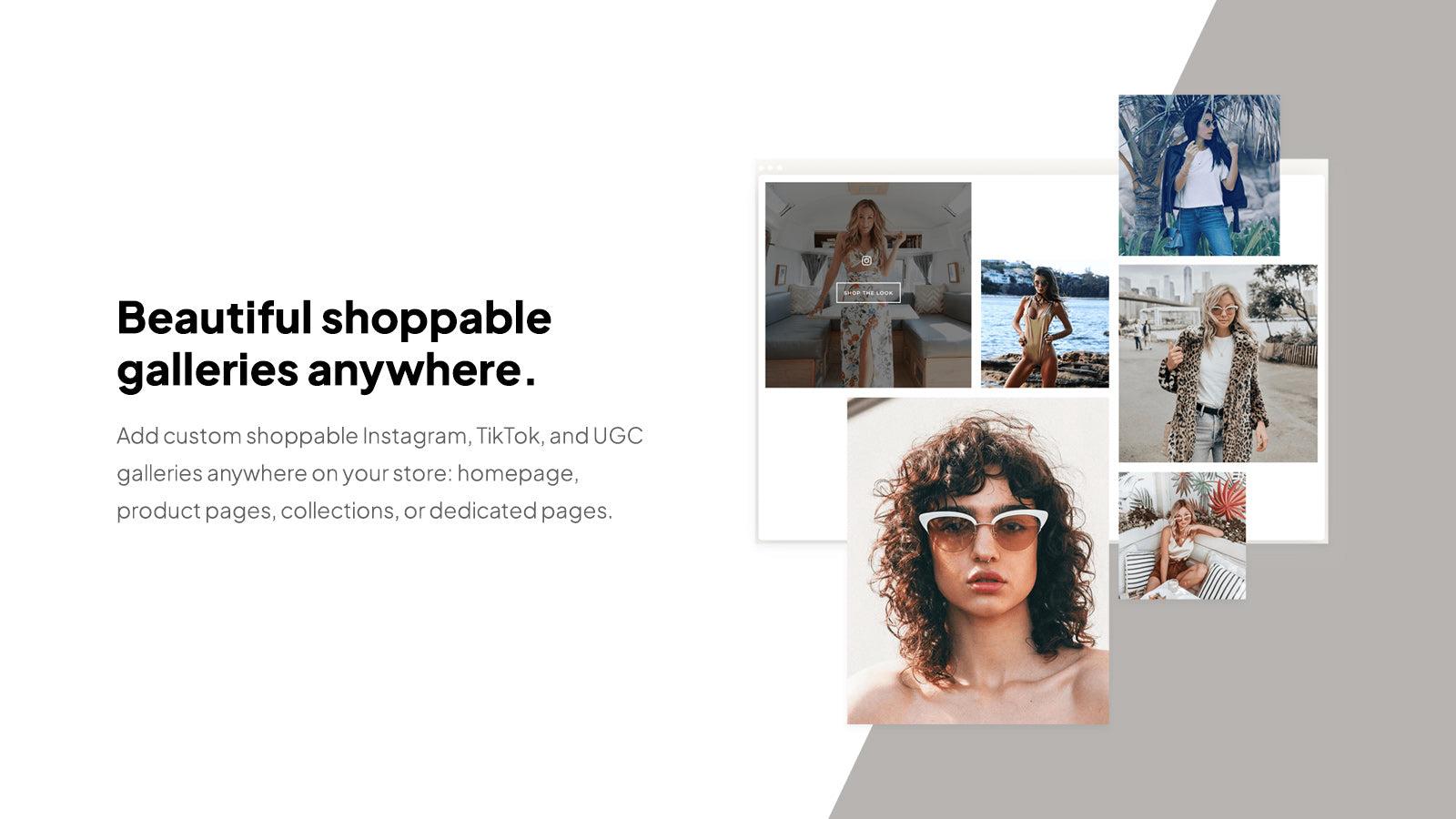 Shop shoppable instagram and ugc with foursixty