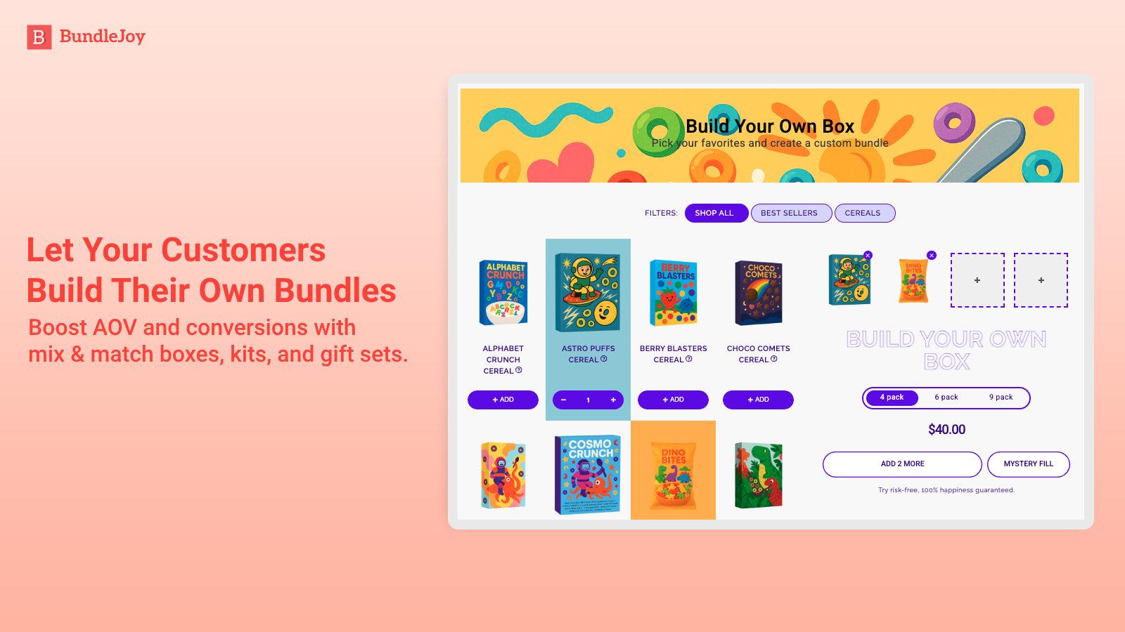 Bundle-a-Bundle, Build a Box, Build a Kit