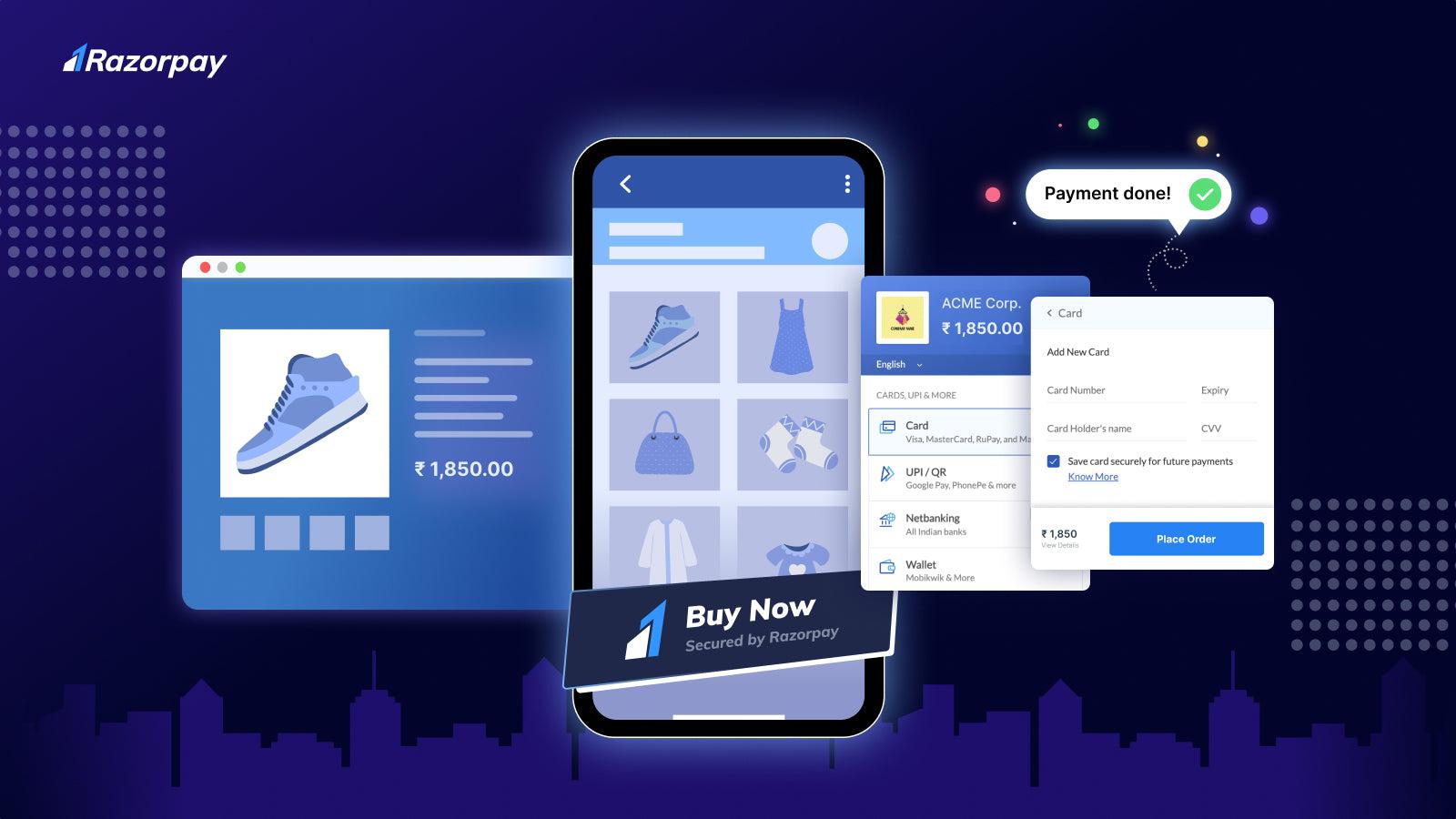 Razorpay Secure for great payments experience