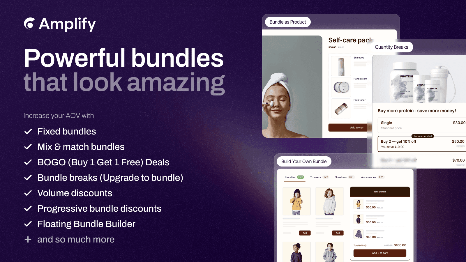 product bundle as product combo