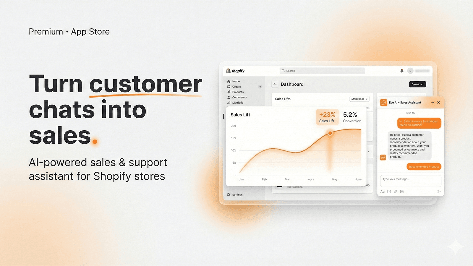 Convert customer chats into sales with AI assistance