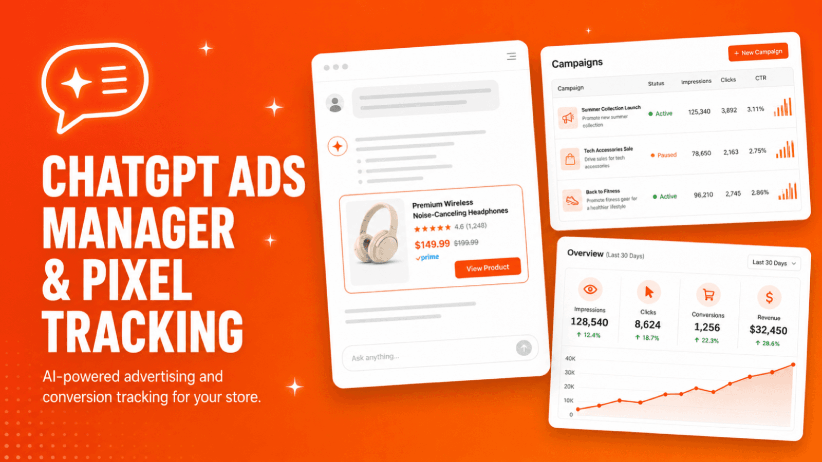 ChatGPT Ads Manager & Pixel Tracking overview