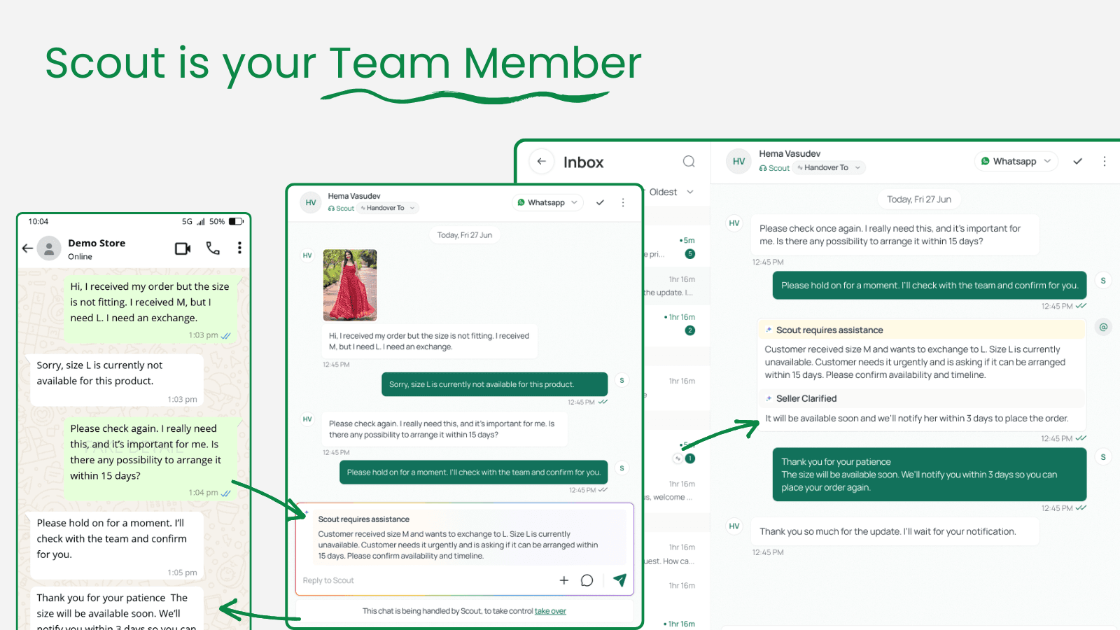 scout is your team member