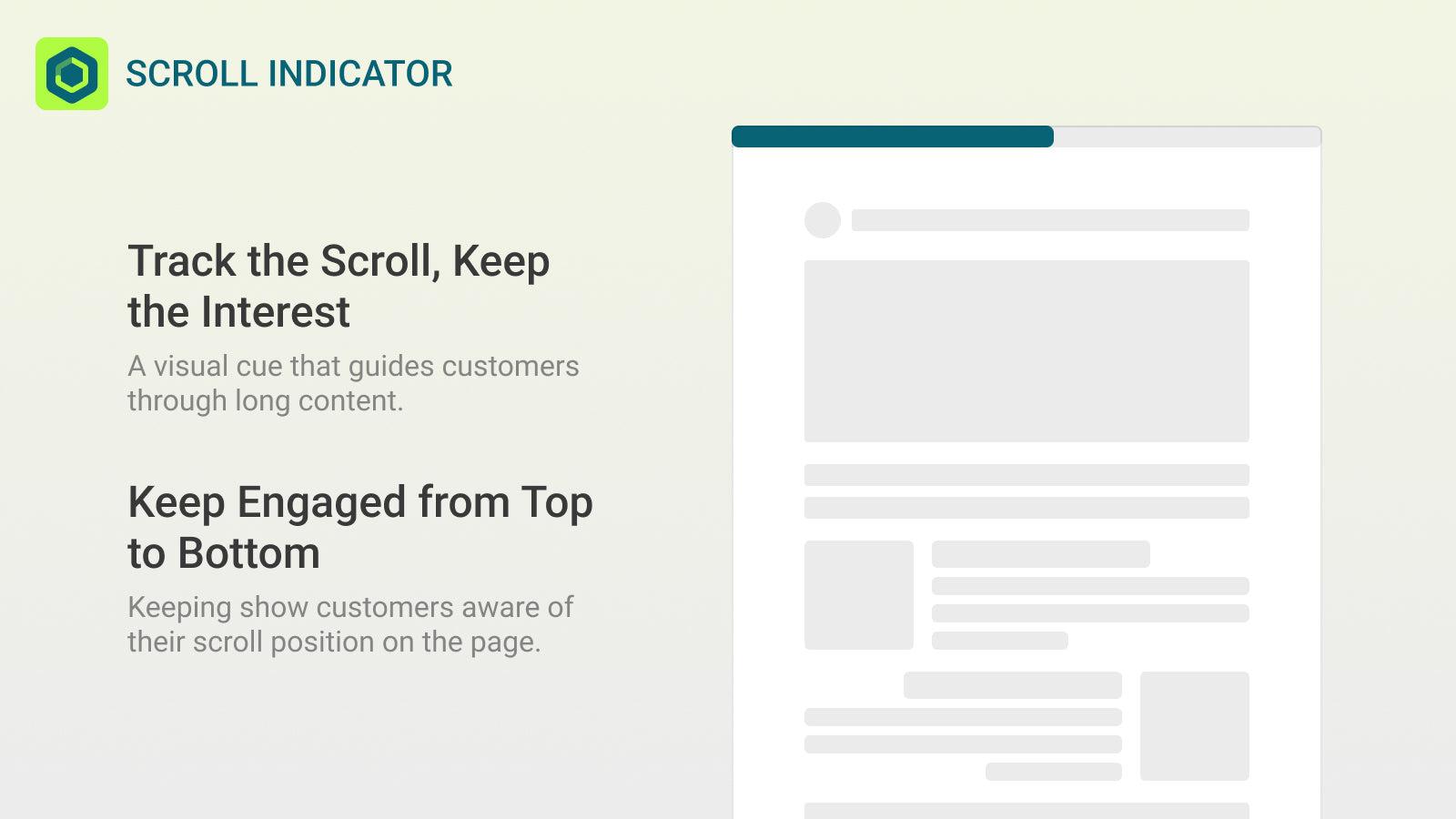 Track the Scroll, Keep Engaged from Top to Bottom