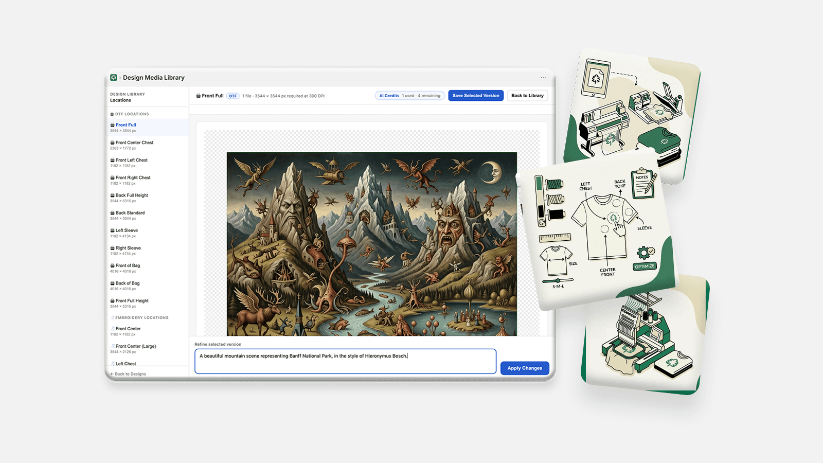 North: AI Powered Print on Demand