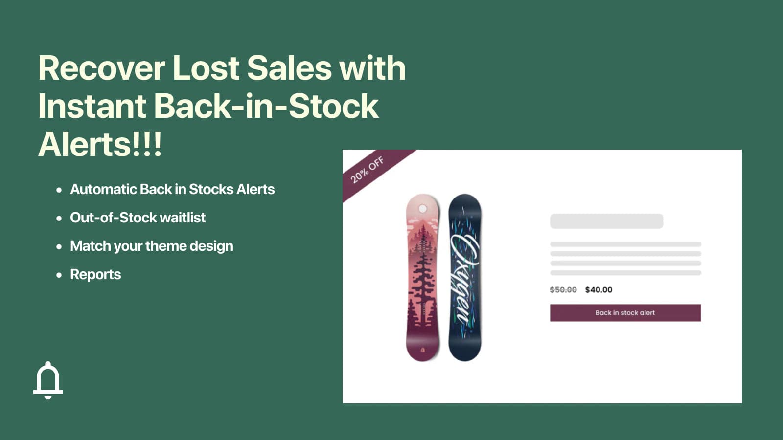 SC Back In Stock