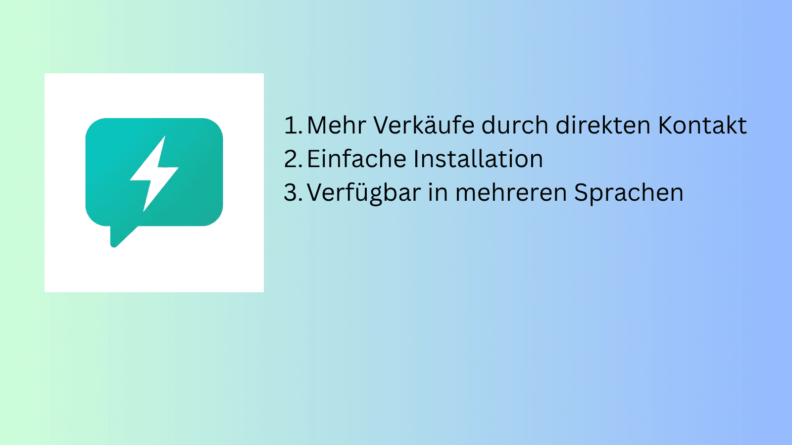 Definieren Sie die Einstellungen der App.