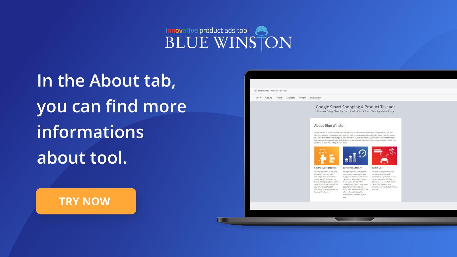 In the About tab, you can find more informationn about tool