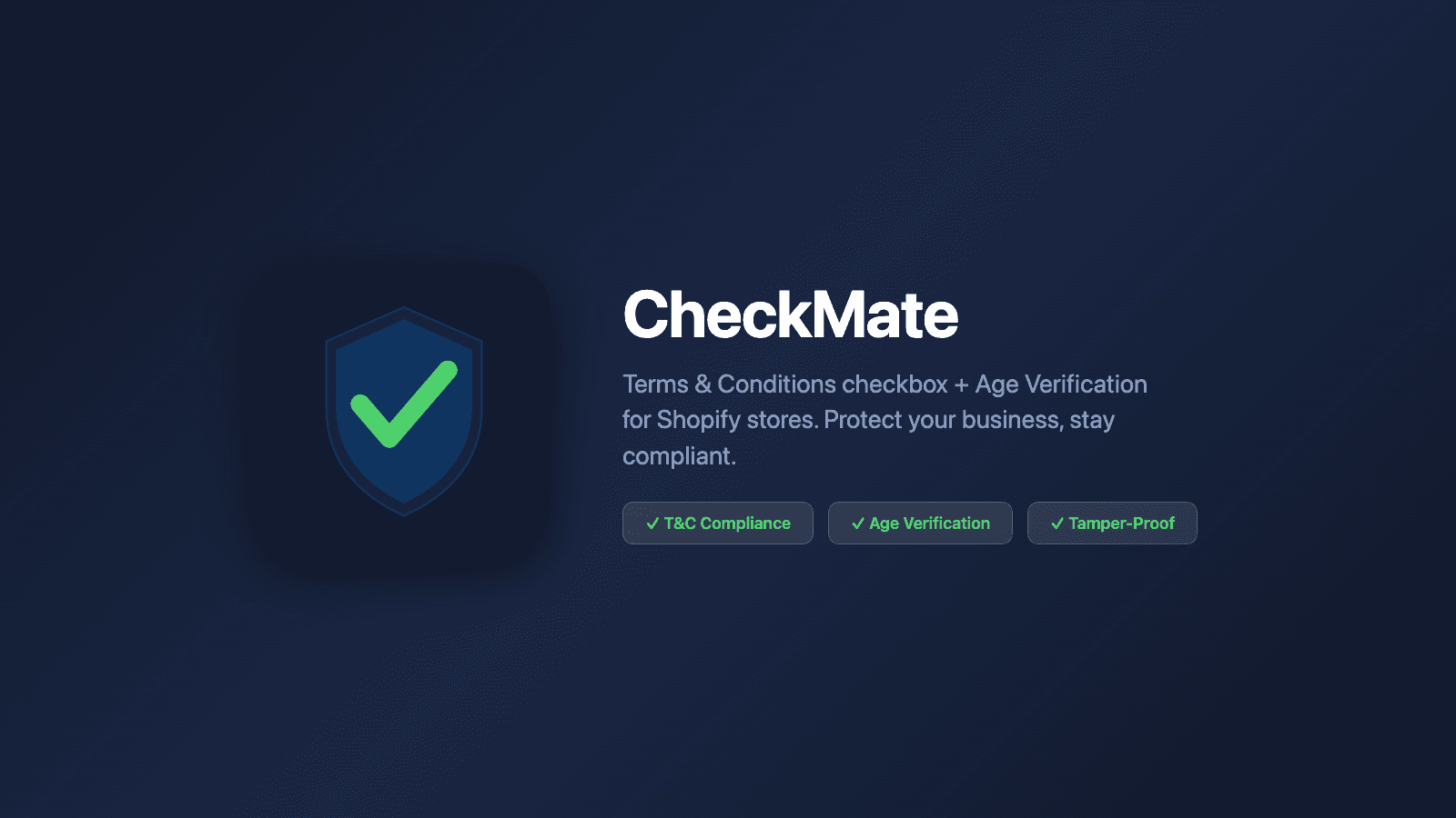 CheckMate feature overview with key capabilities
