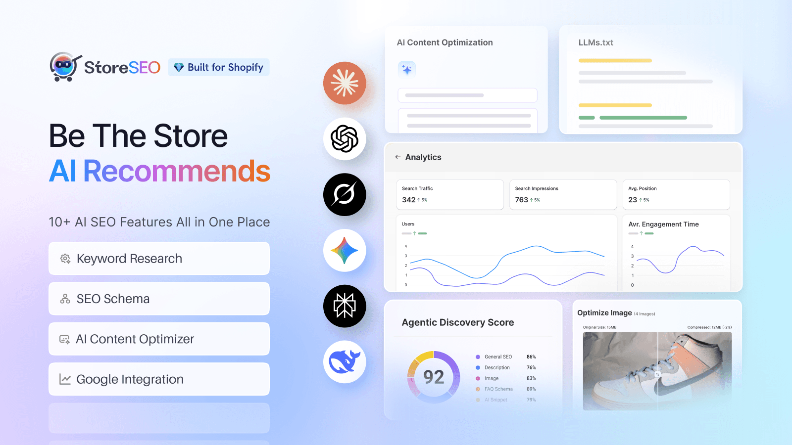 StoreSEO – AI SEO Agent for Shopify SEO Optimization