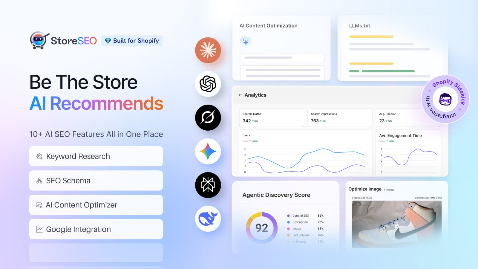 StoreSEO – AI SEO Agent for Shopify SEO Optimization