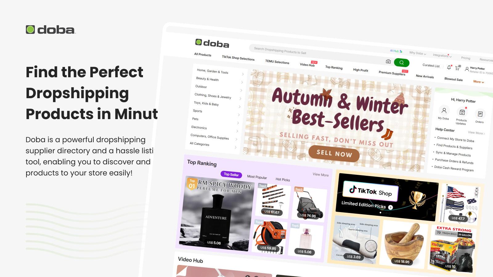 Find the Perfect Dropshipping Products In Minutes