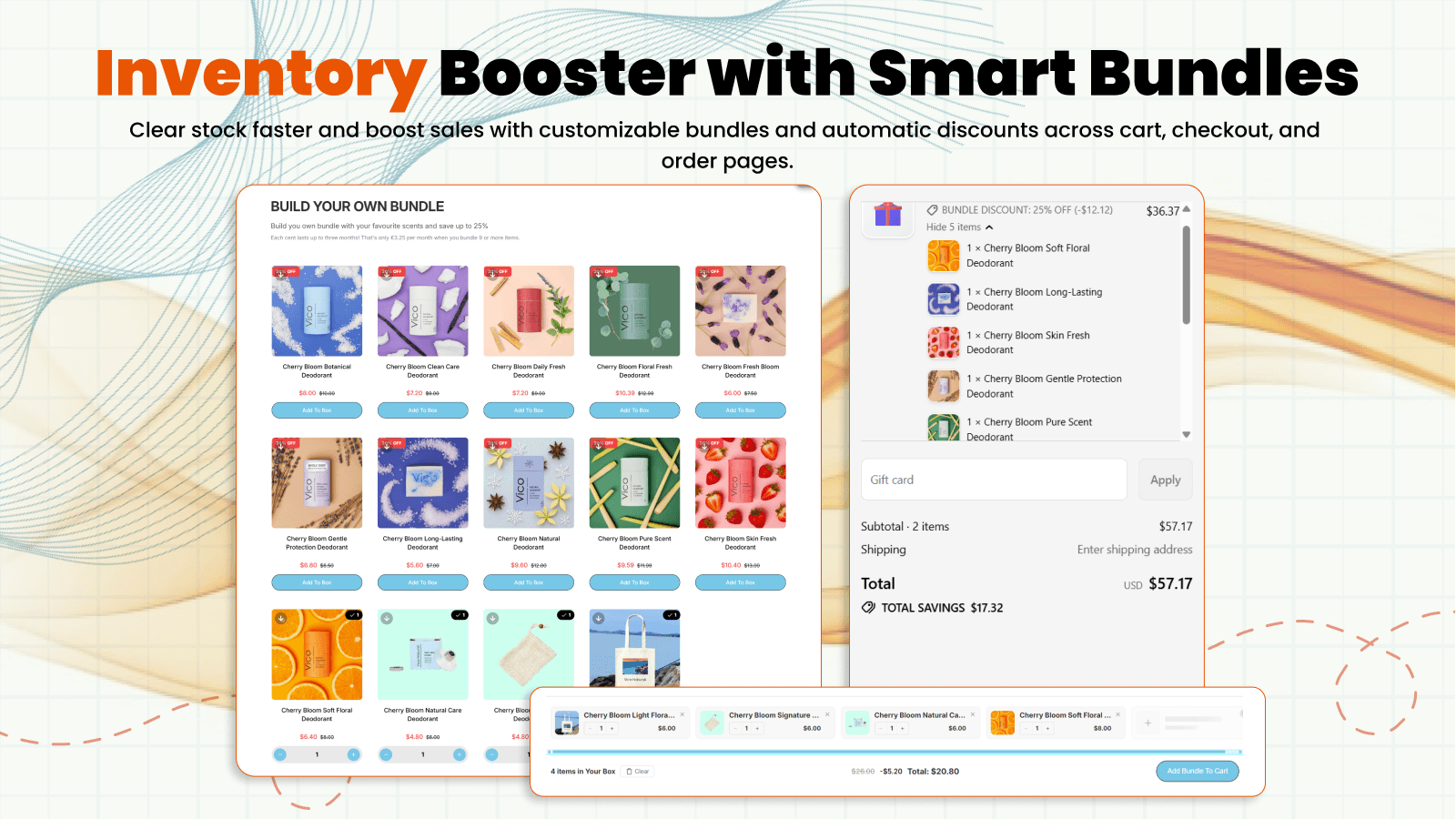 Product bundle builder 13 discount types for flexible offers