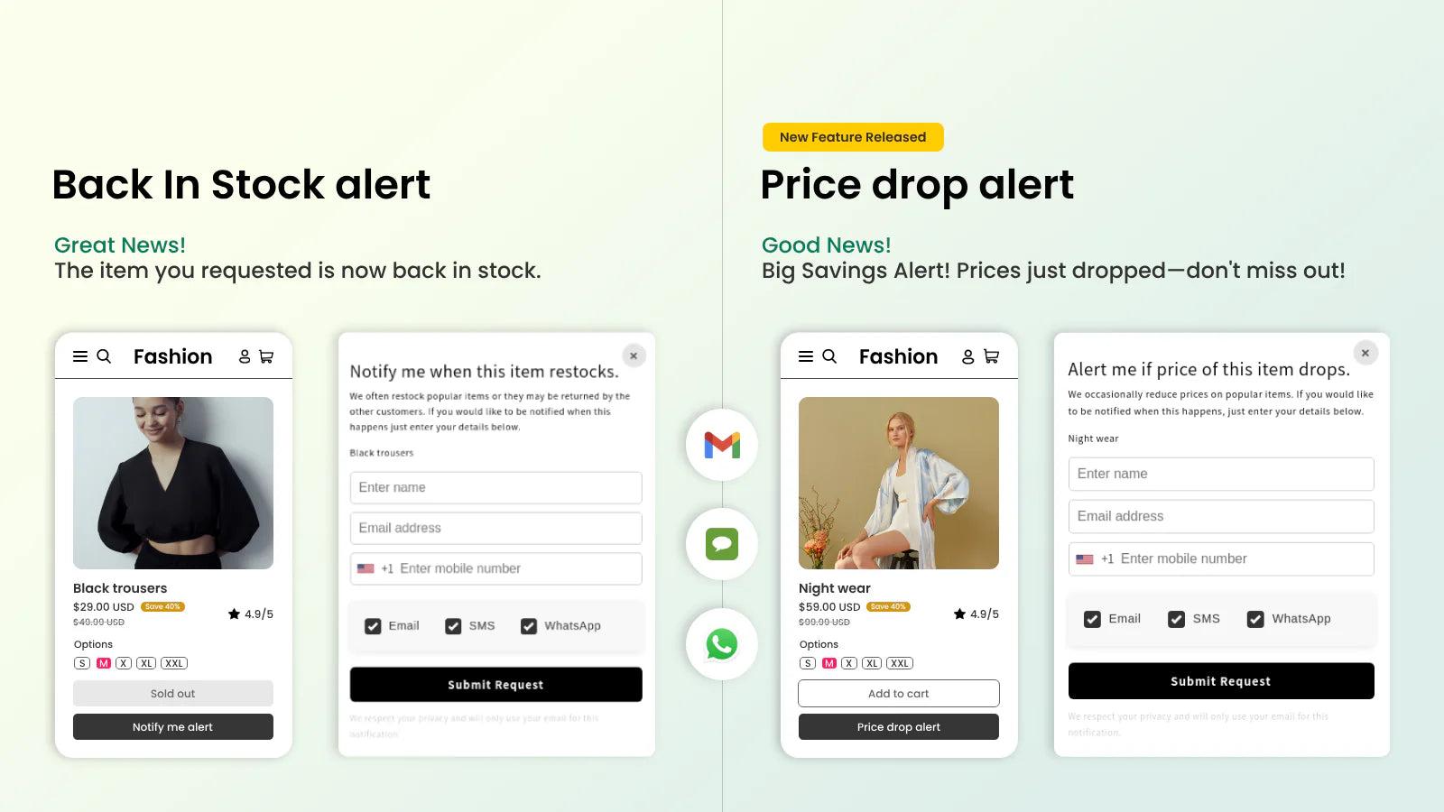 Stok All-in-One Back in Stock & Restock Alerts for Shopify App