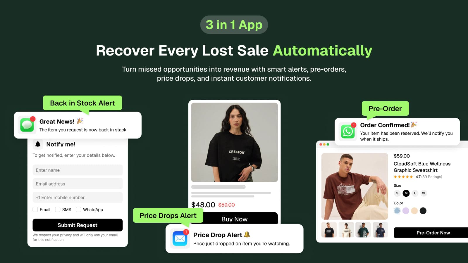 3 in 1 app