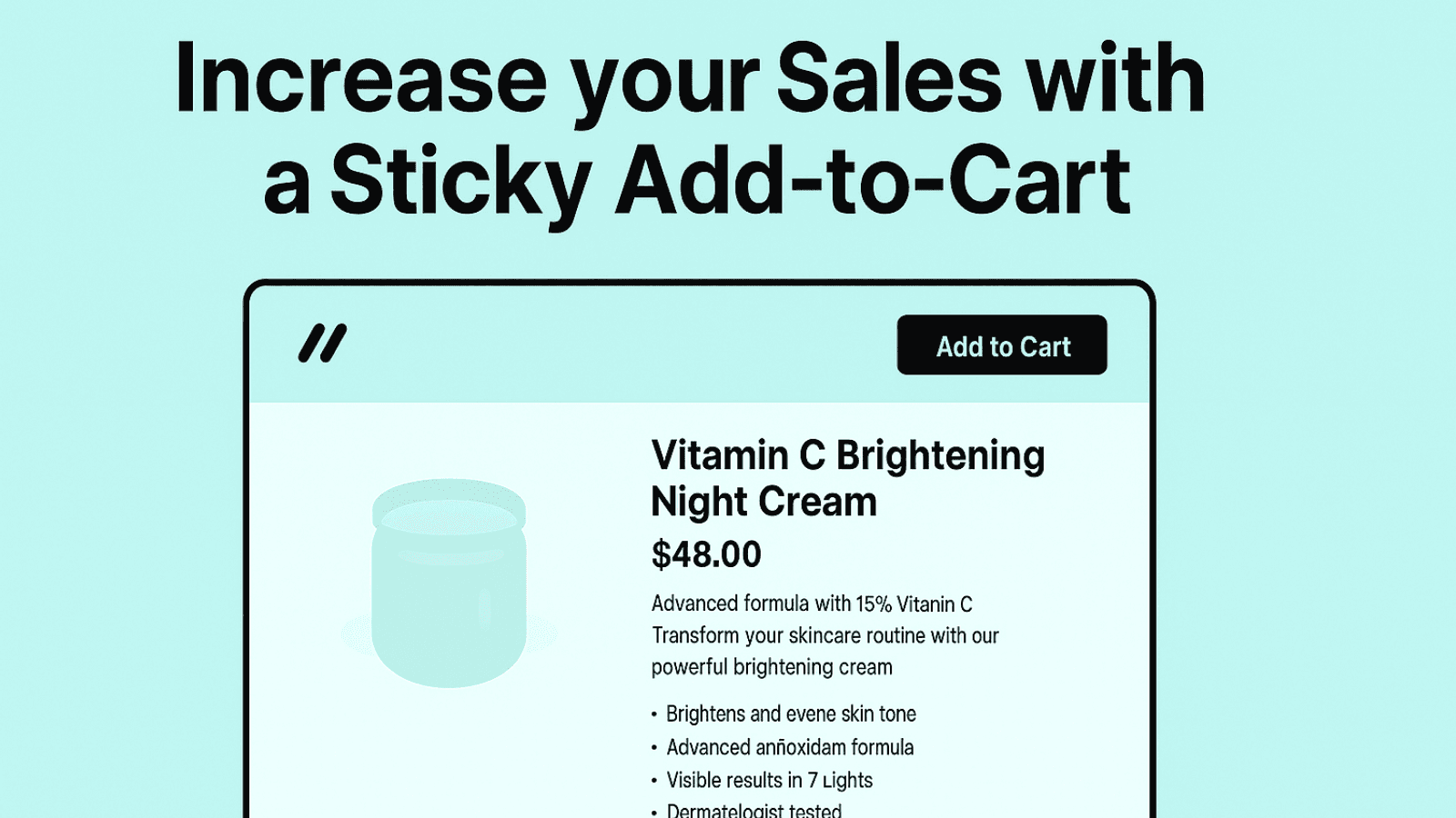 upsell app sticky add to cart bar Upselling and cross selling