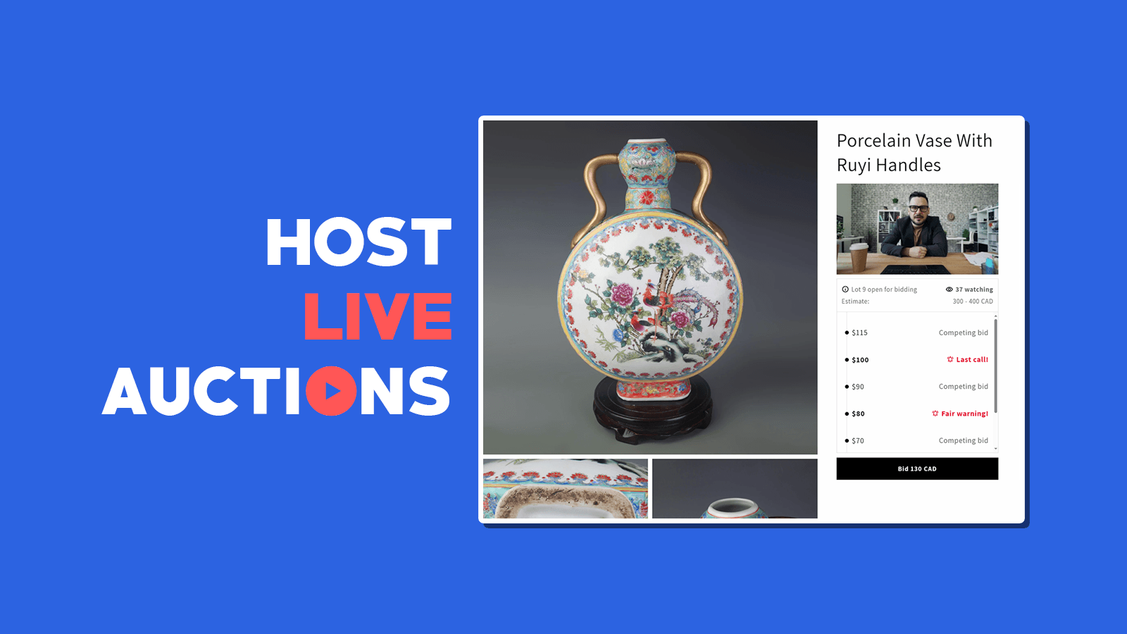 Live auctions