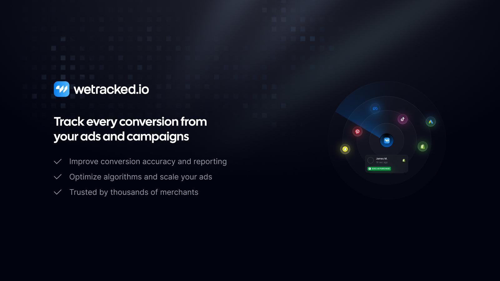 wetracked.io features