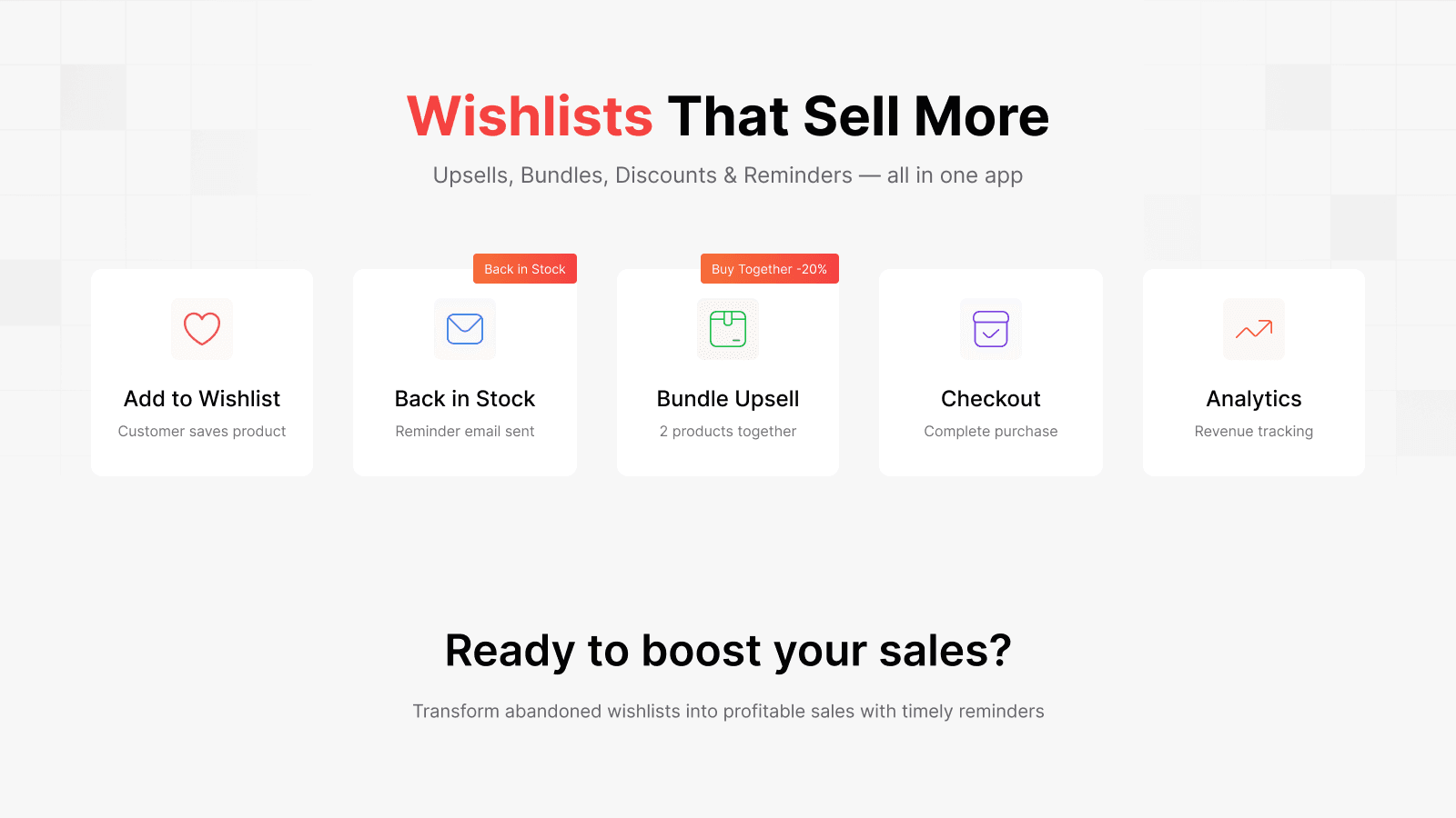 Wishlists That Sell More