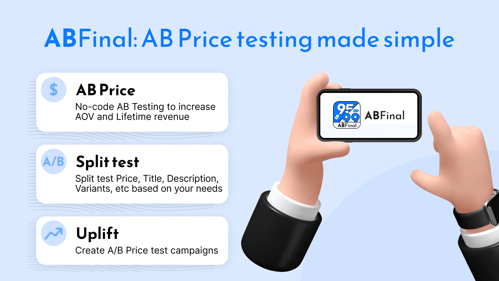 test a/b price variants to find winning product Price Testing