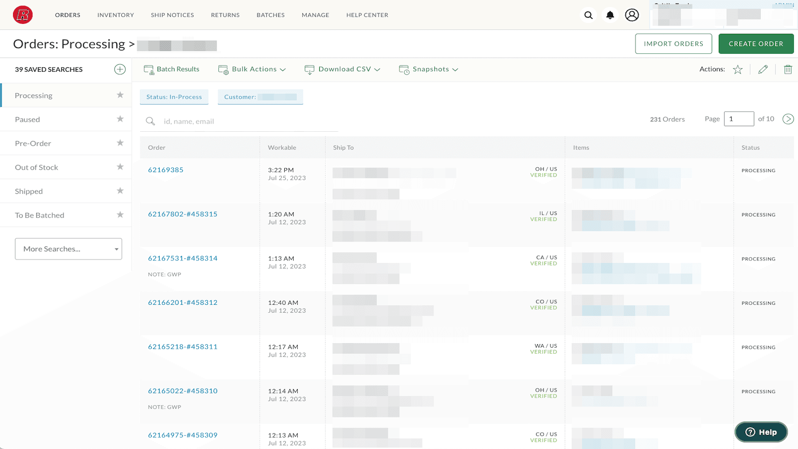 Total order transparency.