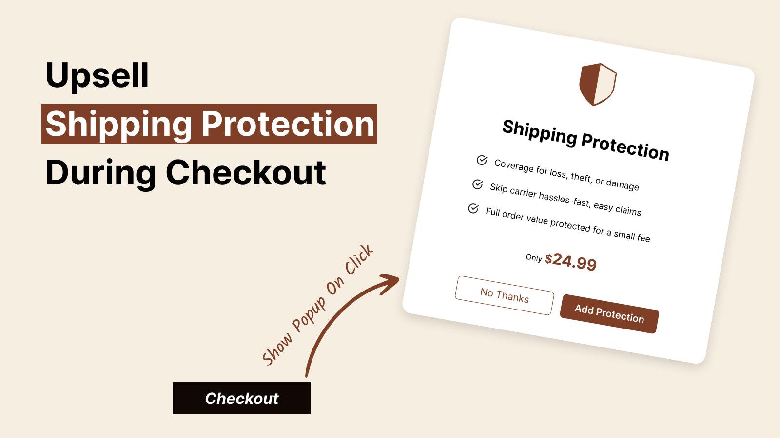 Upsell Shipping Protection