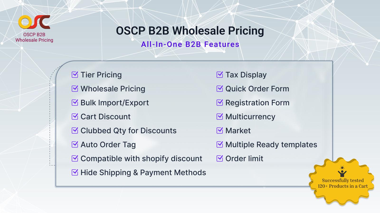 B2B Wholesale Pricing