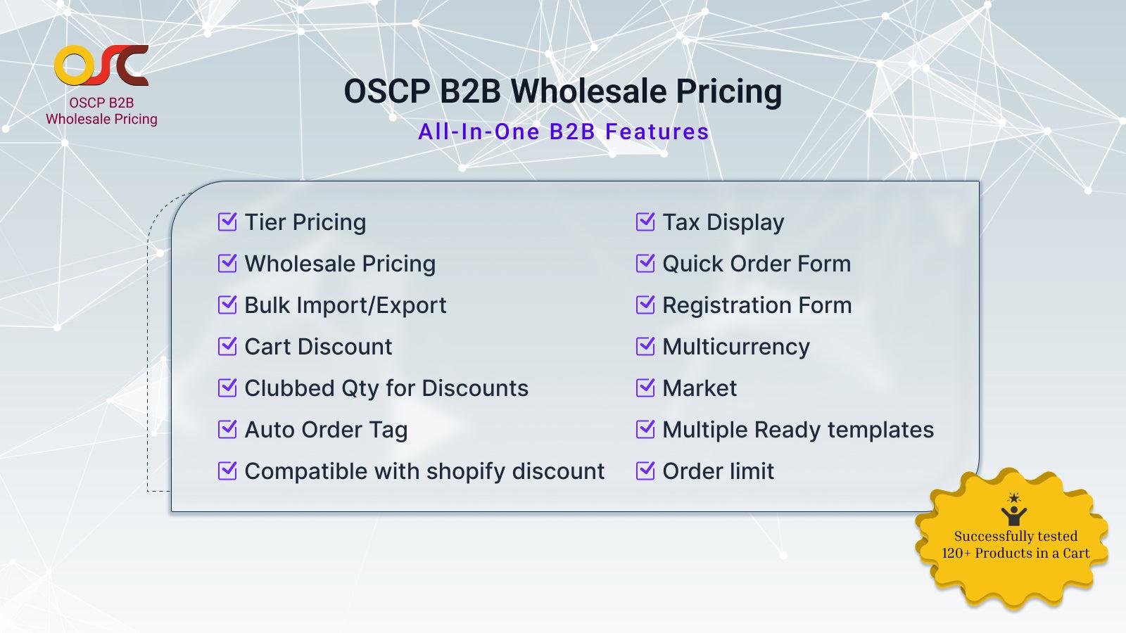 B2B Wholesale Pricing