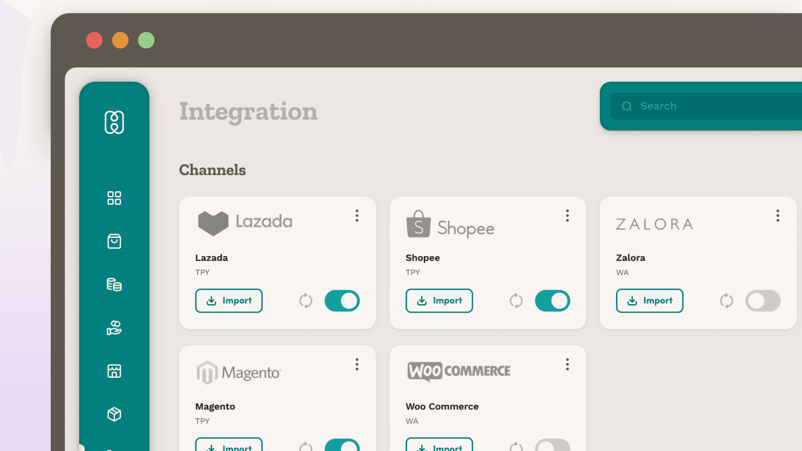 Connect all your eCommerce stores, marketplaces, POS