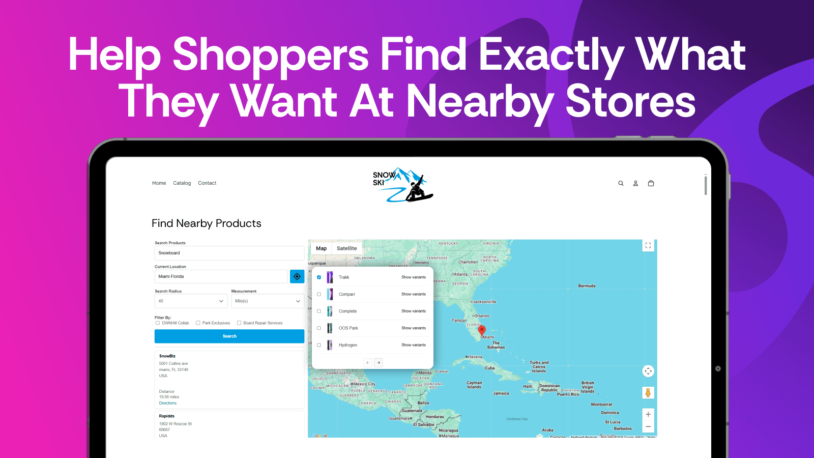 product finder shopify app