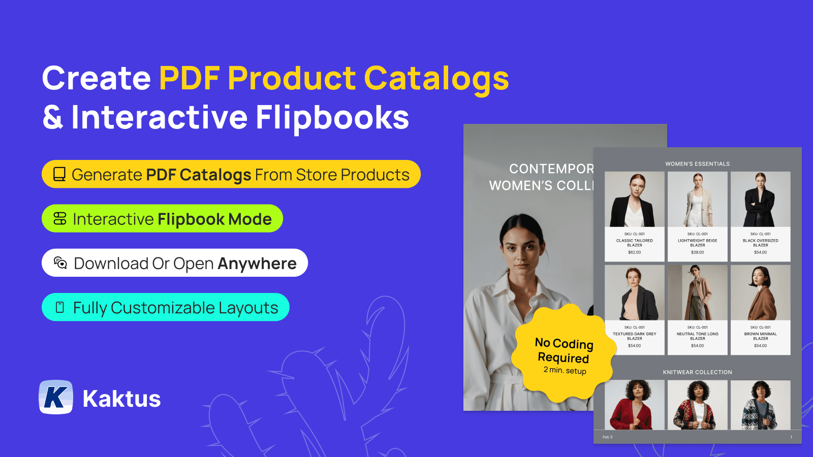 PDF Product Catalog Banner