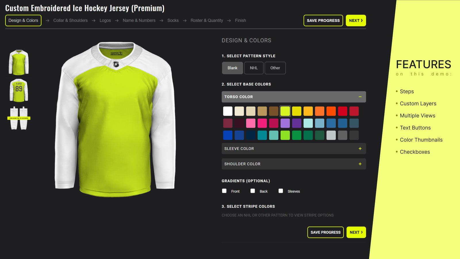 Custom Made Sports Clothing For Teams