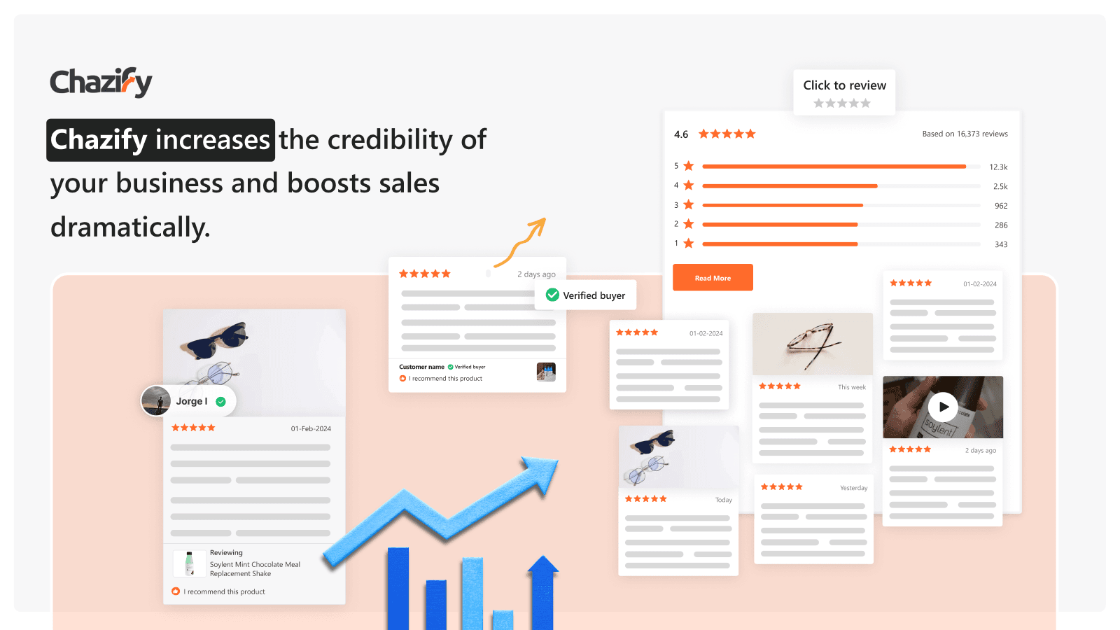 Chazify - Product Reviews App