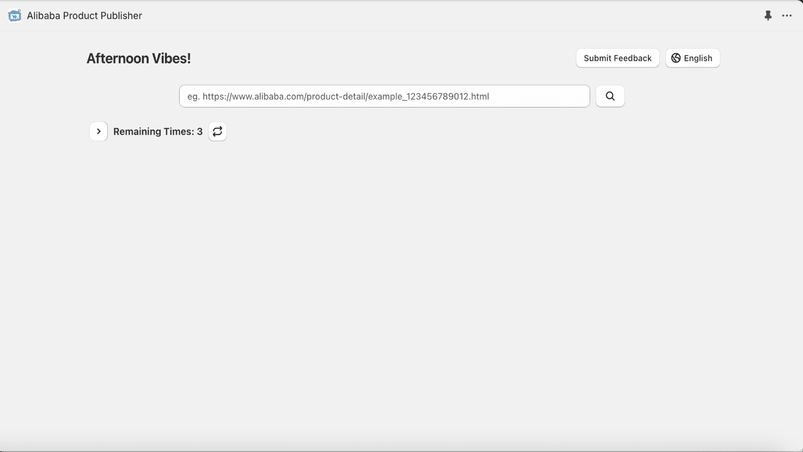 Modify product details