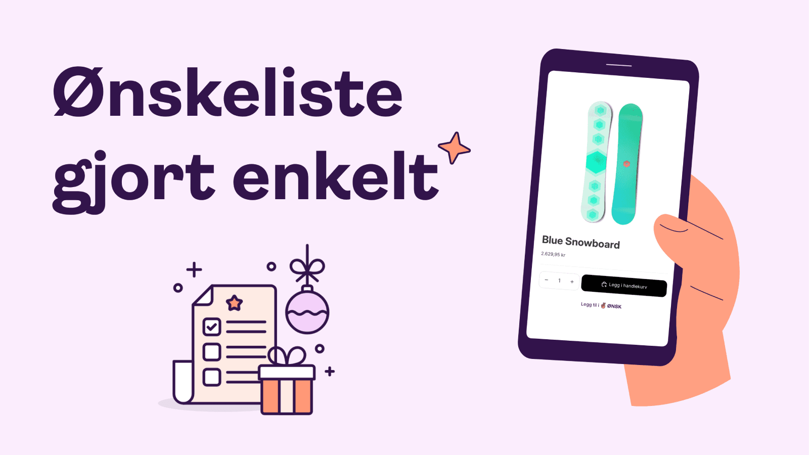 Ønskeliste gjort enkelt