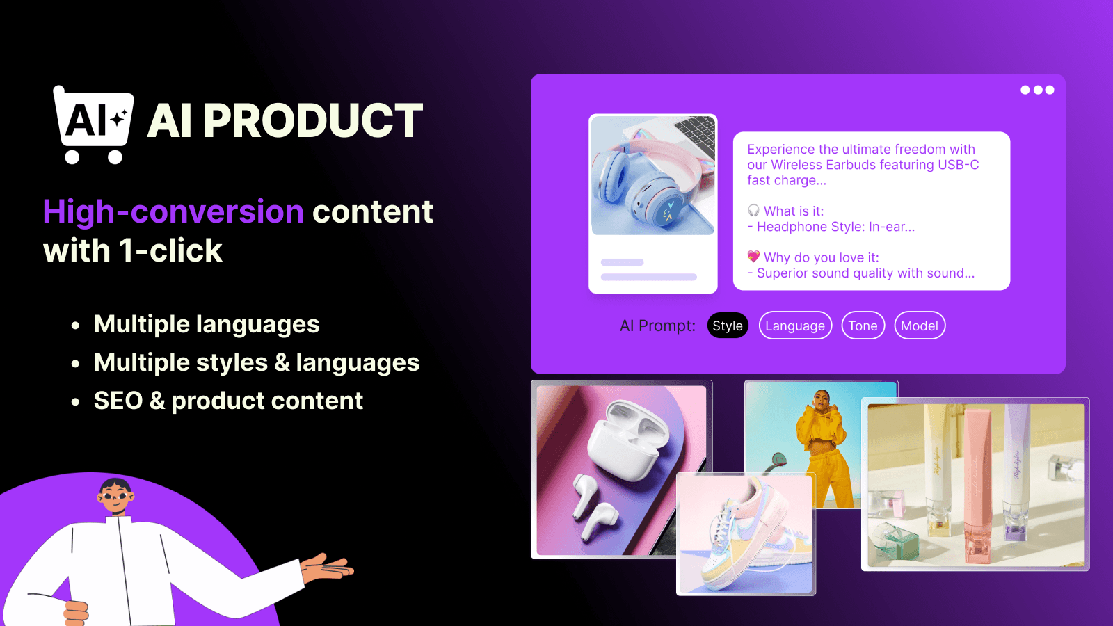 Generate high-conversion product content