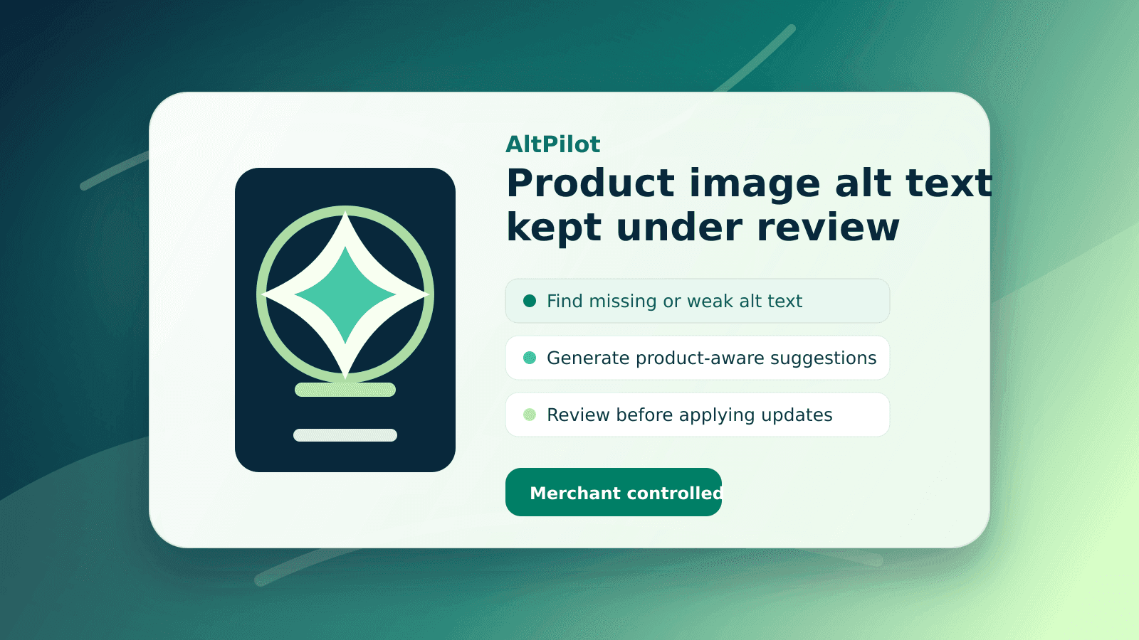 AltPilot: Product Image Alt Text