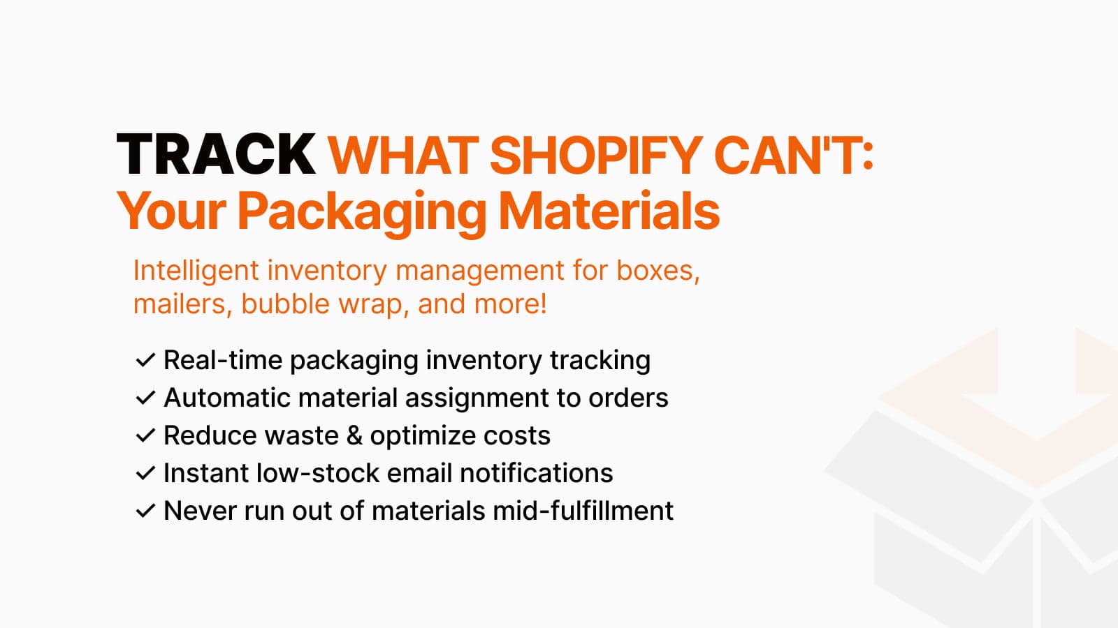 PACKTRACK App